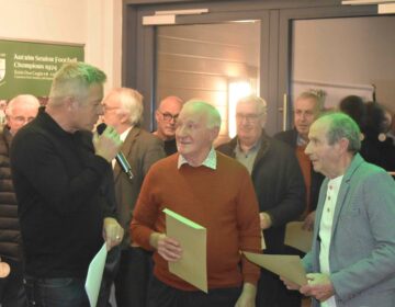 Diarmuid questions members of the 1974 team